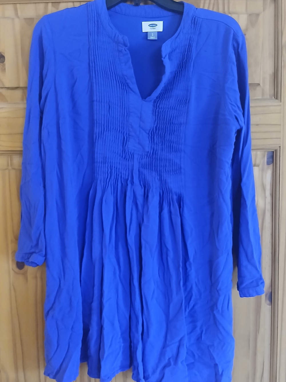Old Navy Ultraviolet Long-Sleeve Tunic Dress